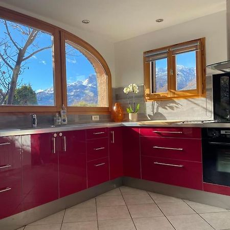 Bel Appartement Modernise Avec Terrasse. Villar-Saint-Pancrace ภายนอก รูปภาพ
