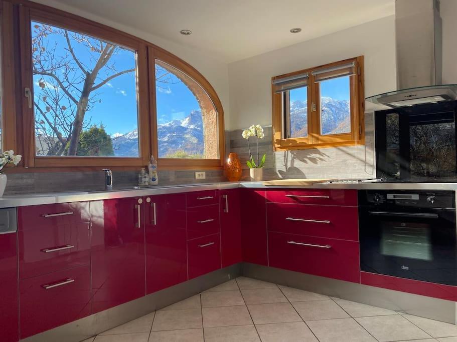 Bel Appartement Modernise Avec Terrasse. Villar-Saint-Pancrace ภายนอก รูปภาพ